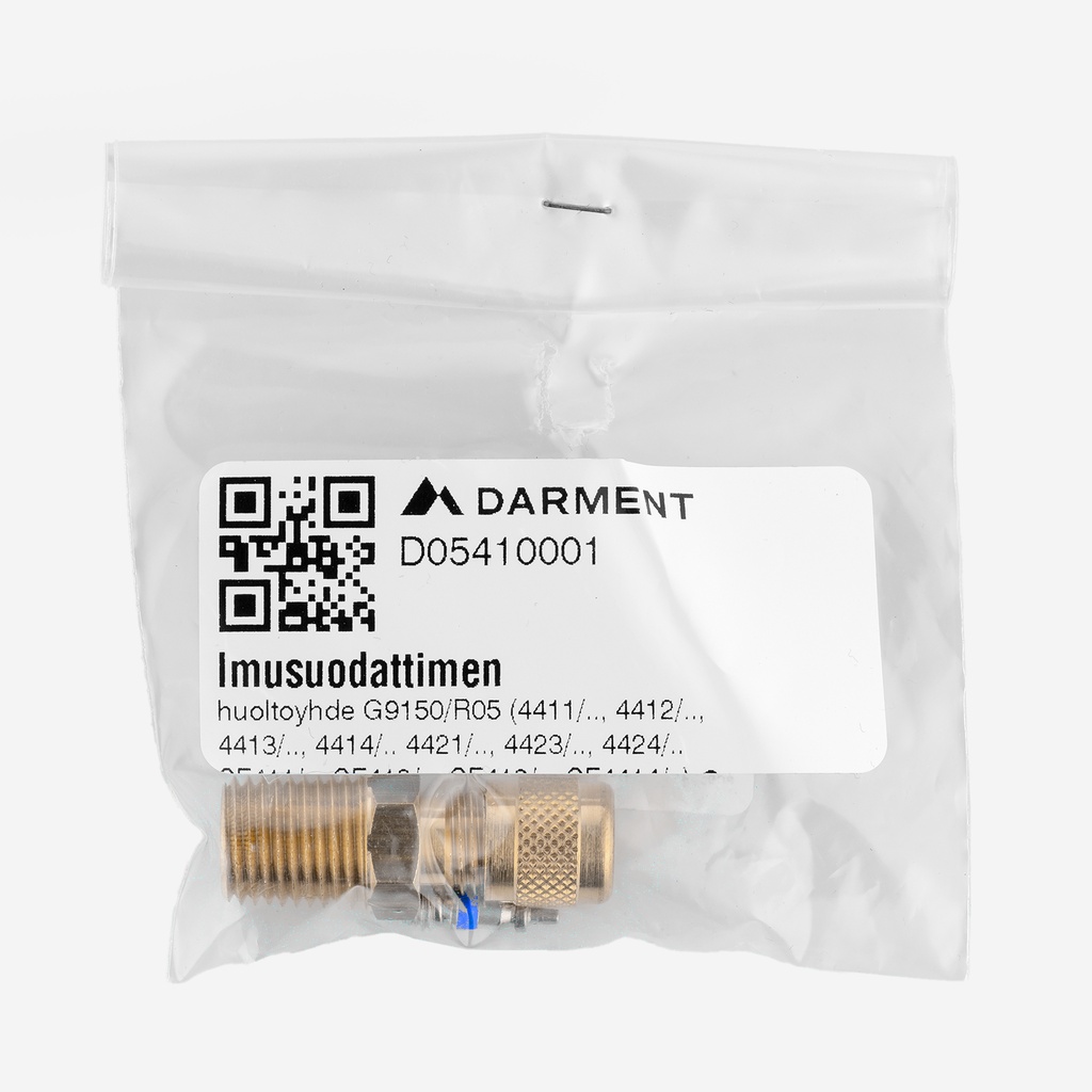 Suction filter kit access fitting G9150/R05 (4411/.., 4412/.., 4413/.., 4414/.. 4421/.., 4423/.., 4424/.. SF411/.., SF412/.., SF413/.., SF4414/..)