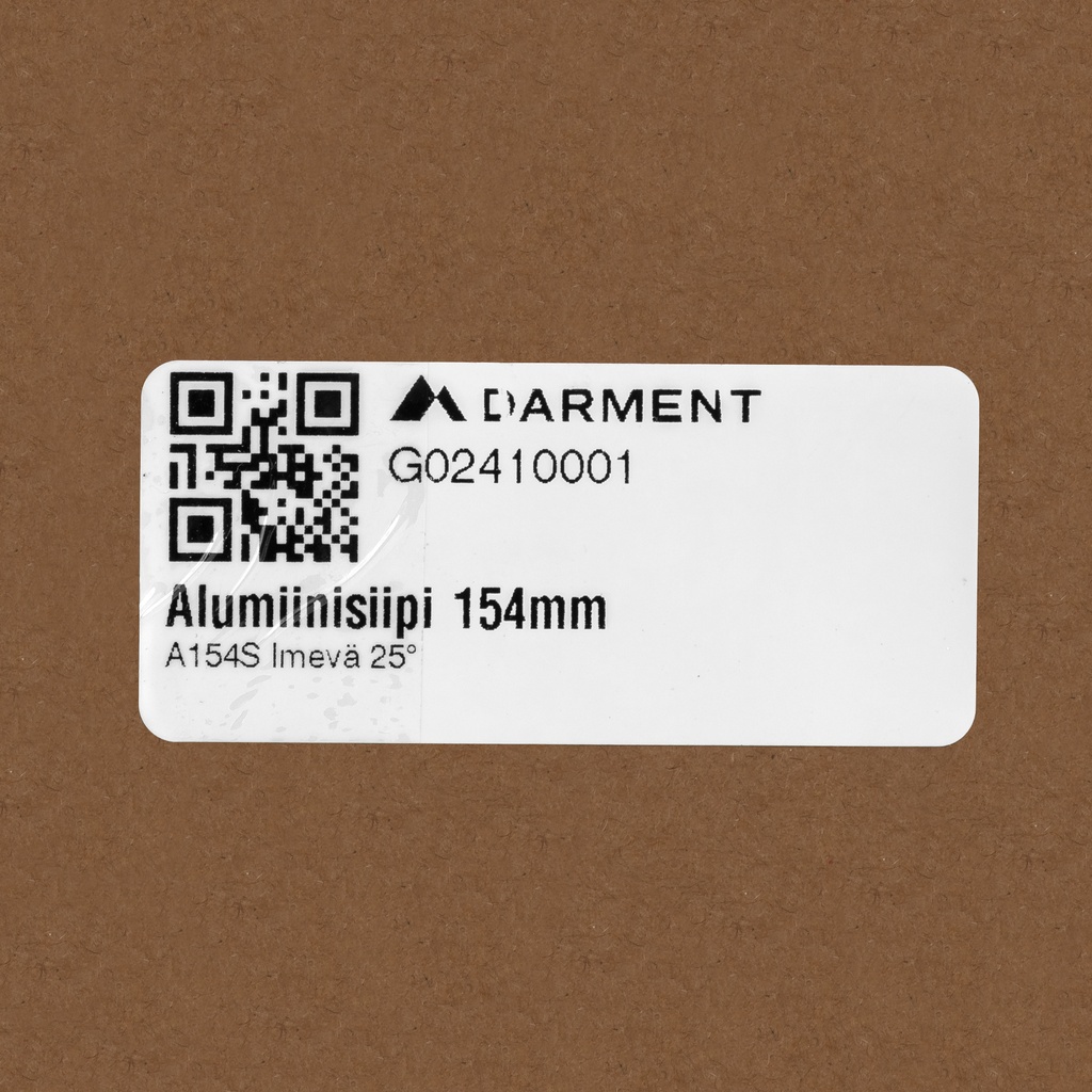 Aluminiumblade 154mm A154S Suction 25°
