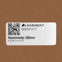 Aluminiumblade 200mm A-200S Suction 34°