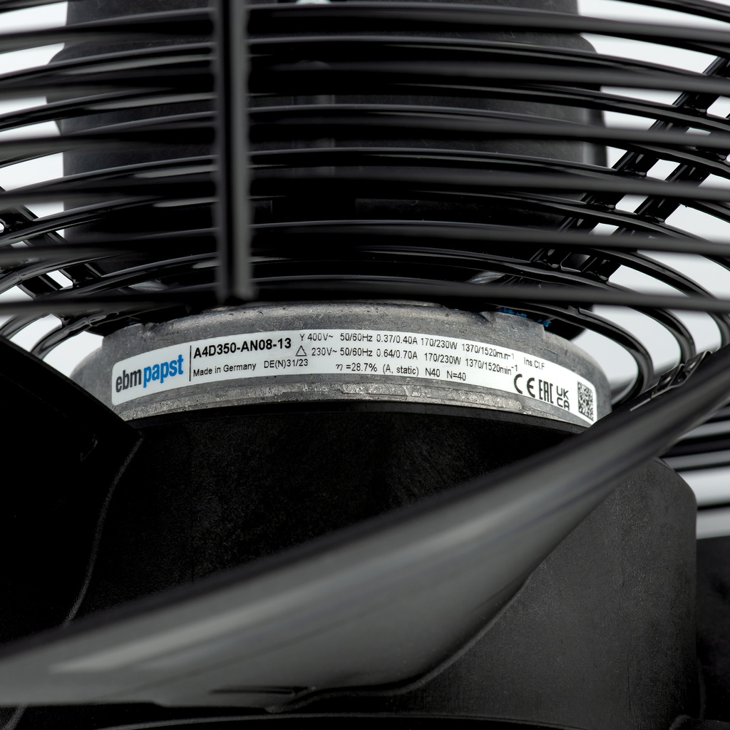 Refteco sparepart fanmotor AC 350mm, 230V 1~ 