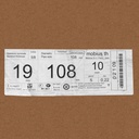 Insulation tube 19mm x 108mm (2m (box: 12m/6kpl)