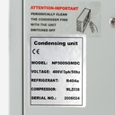 Condensing unit Coolent NF500SGMDC -10°C 8,49kW 5HP R404A 400V