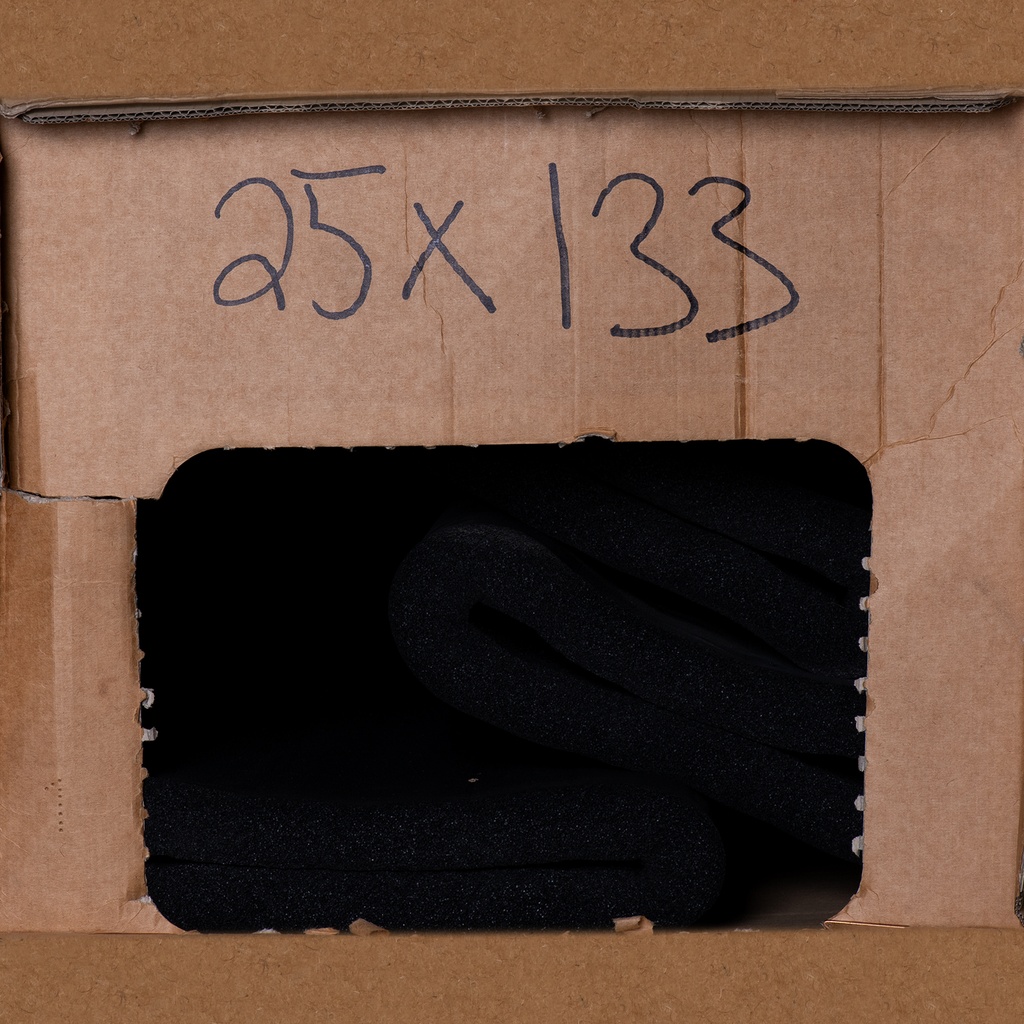 Insulation tube 25mm x 133mm (2m (box: 8m/4kpl)