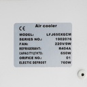 Evaporator Coolent LFJ650XECM EVD 0,75kW -8°C/dt8 R404A 6mm electric defrost