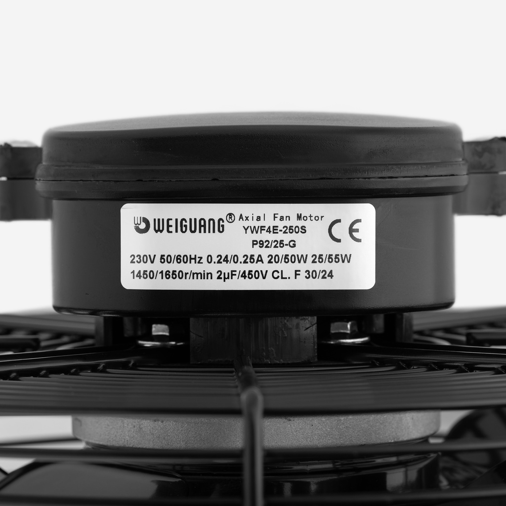 Refteco spare part fanmotor AC 250mm, 230V 1~