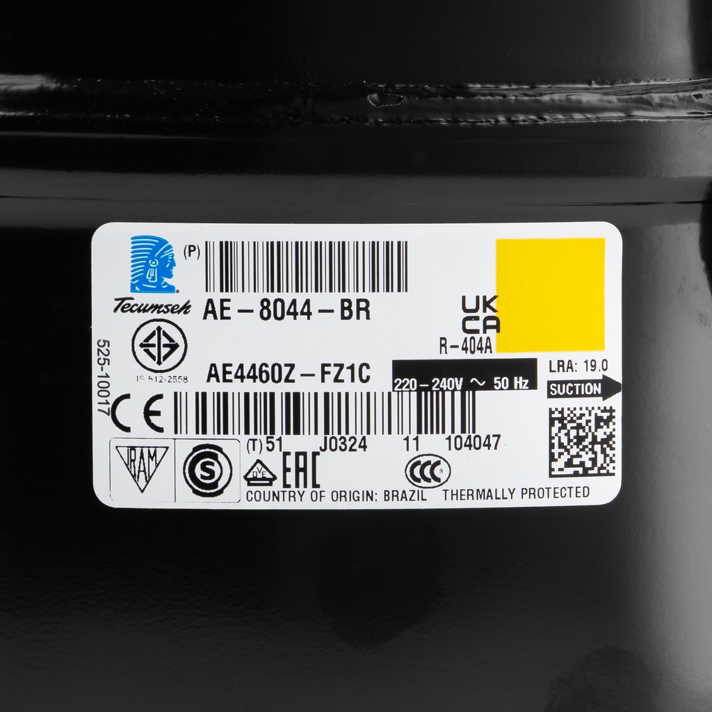 Compressor AE4460Z 10,33cm³ R404A HBP 230V