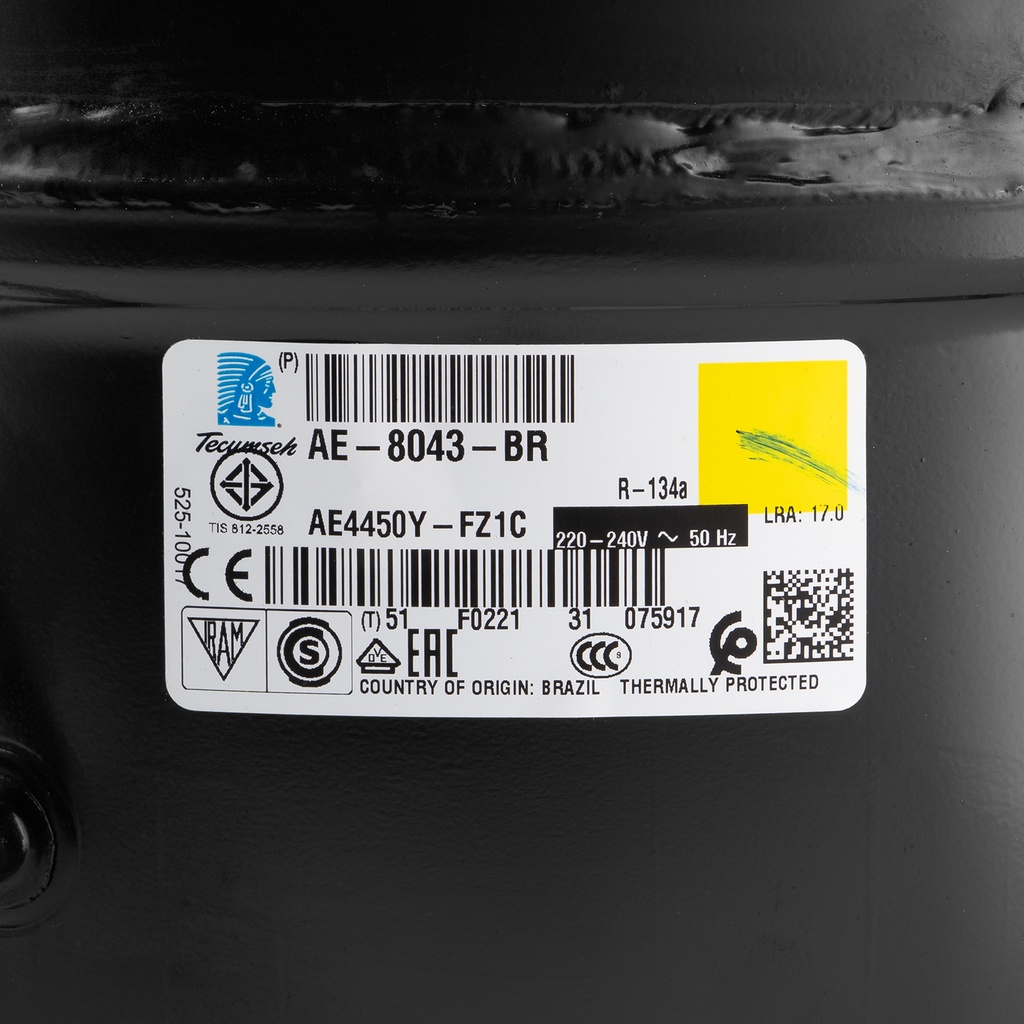 Compressor AE4450Y 13,25cm³ R134A HBP 230V