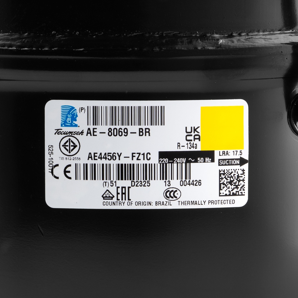 Compressor AE4456Y 14,51cm³ R134A HBP 230V