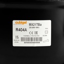 Compressor MX21TB 20,72cm³ R404A HMBP 230V 1HP