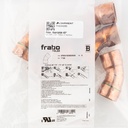 Polar, 45° FF bend, 5041, 1 3/8"x 1 3/8", 130bar, 3.1 Certificate