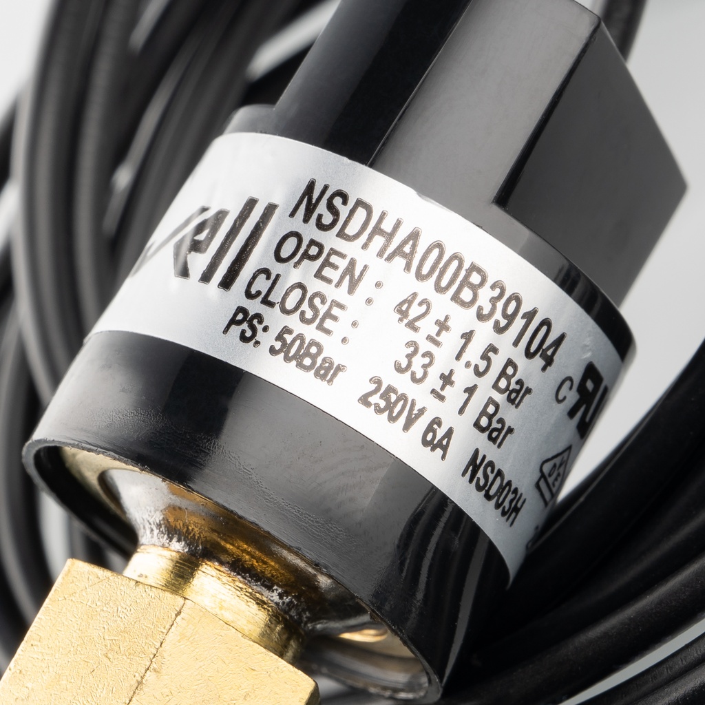 Pressure Switch Mini Eliwell high pressure, NC; 42 - 33 [bar], auto