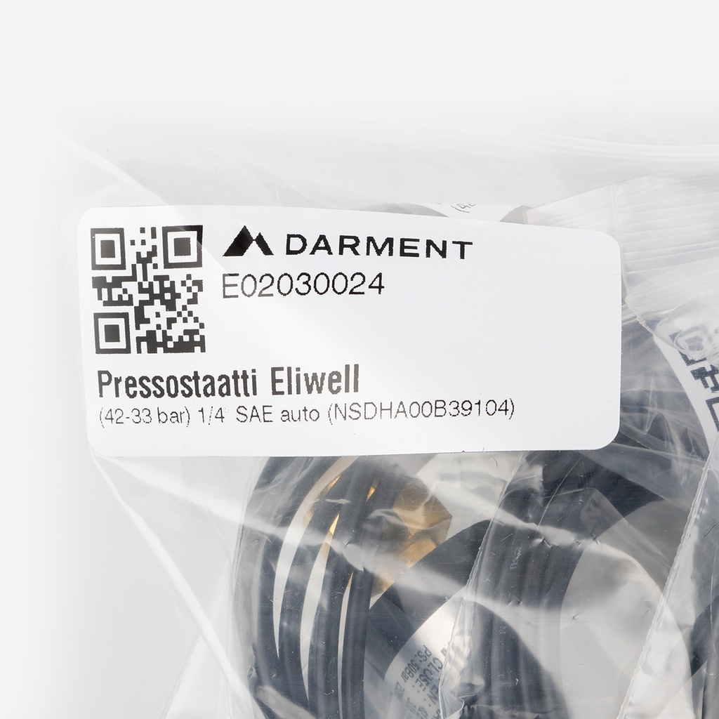 Pressure Switch Eliwell (42-33 bar) 1/4" SAE auto