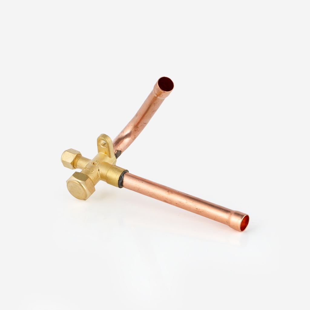 Discharge service valve rotalock 1/2"