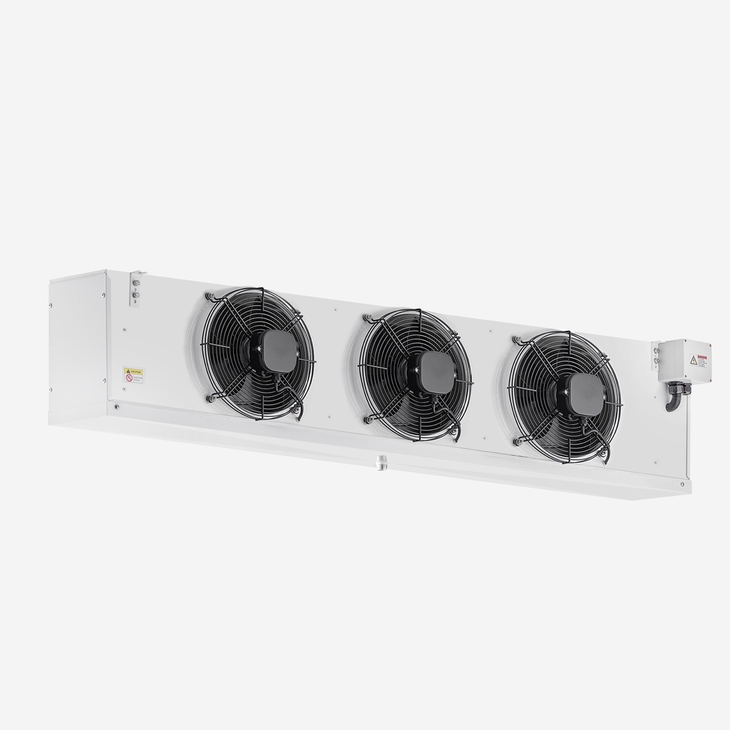 Evaporator Coolent LFJ5300 5,30kW -25°C/dt7 R404A 8mm electric defrost
