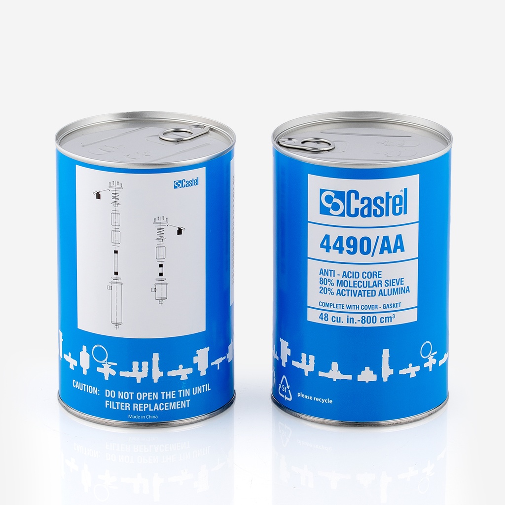 Core for filter drier 4490/AA, Anti-Acid Solid Core