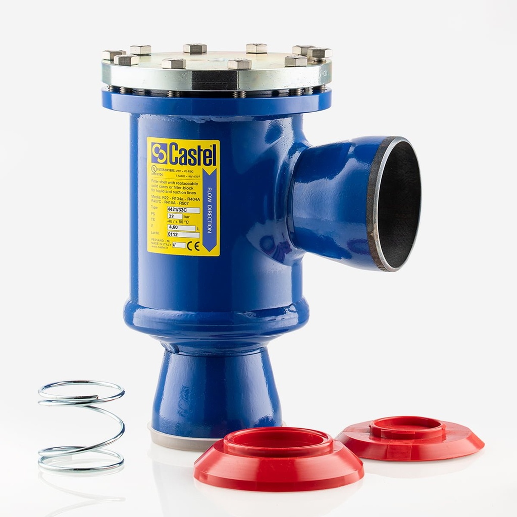 Suction filter Castel 4421/33C 108mm