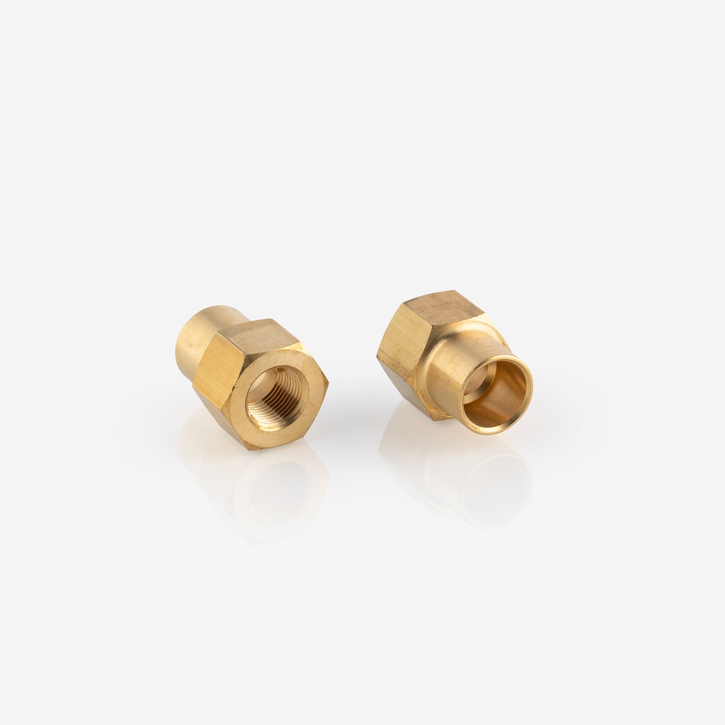 Juotosyhde varoventtiilille 3035/3 3/8" NPT-F 18mm-ODS