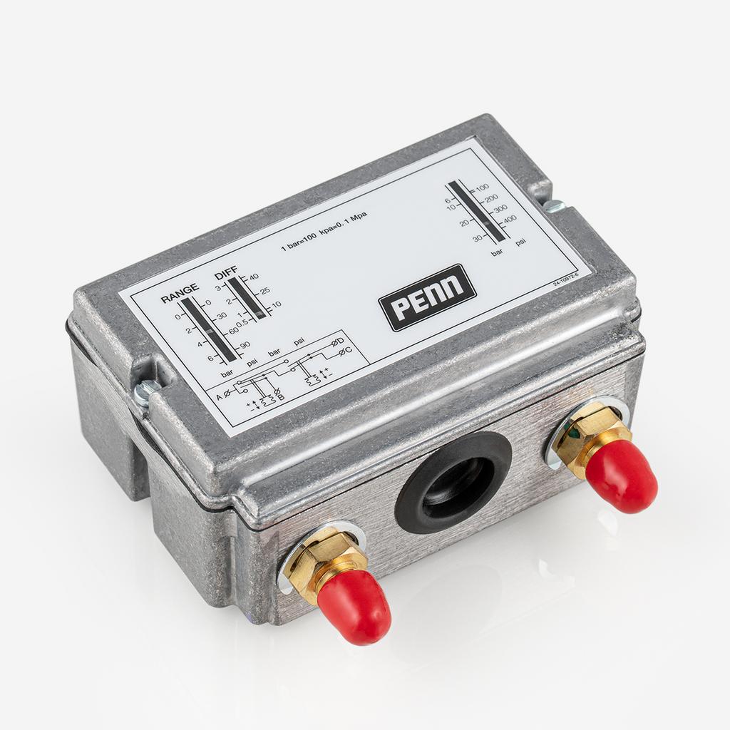 Pressostaatti Johnson Controls P78LCA-9300 (0.5 - 7 / 3 - 30 bar) auto