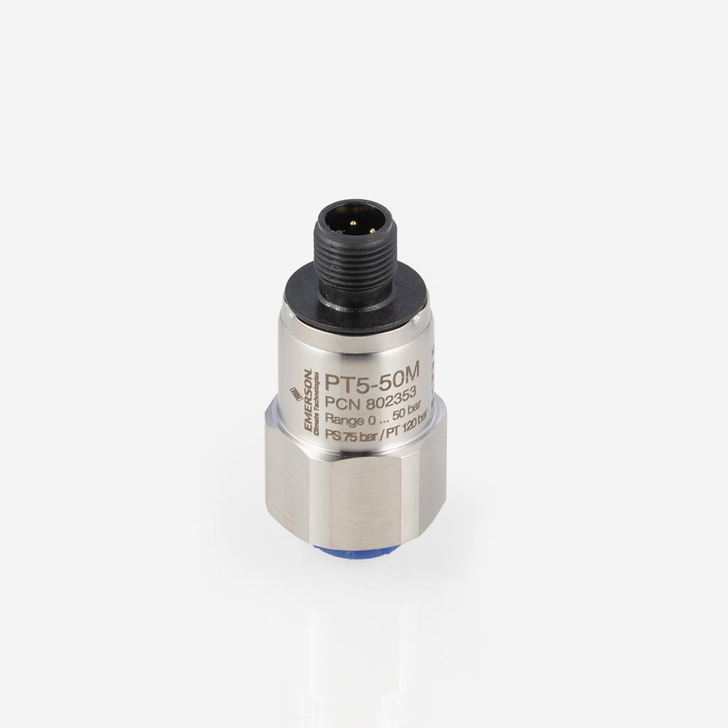 Pressure transducer 0-50bar Emerson PT5N-50M 4-20mA (805353), 1/4" SAE-F