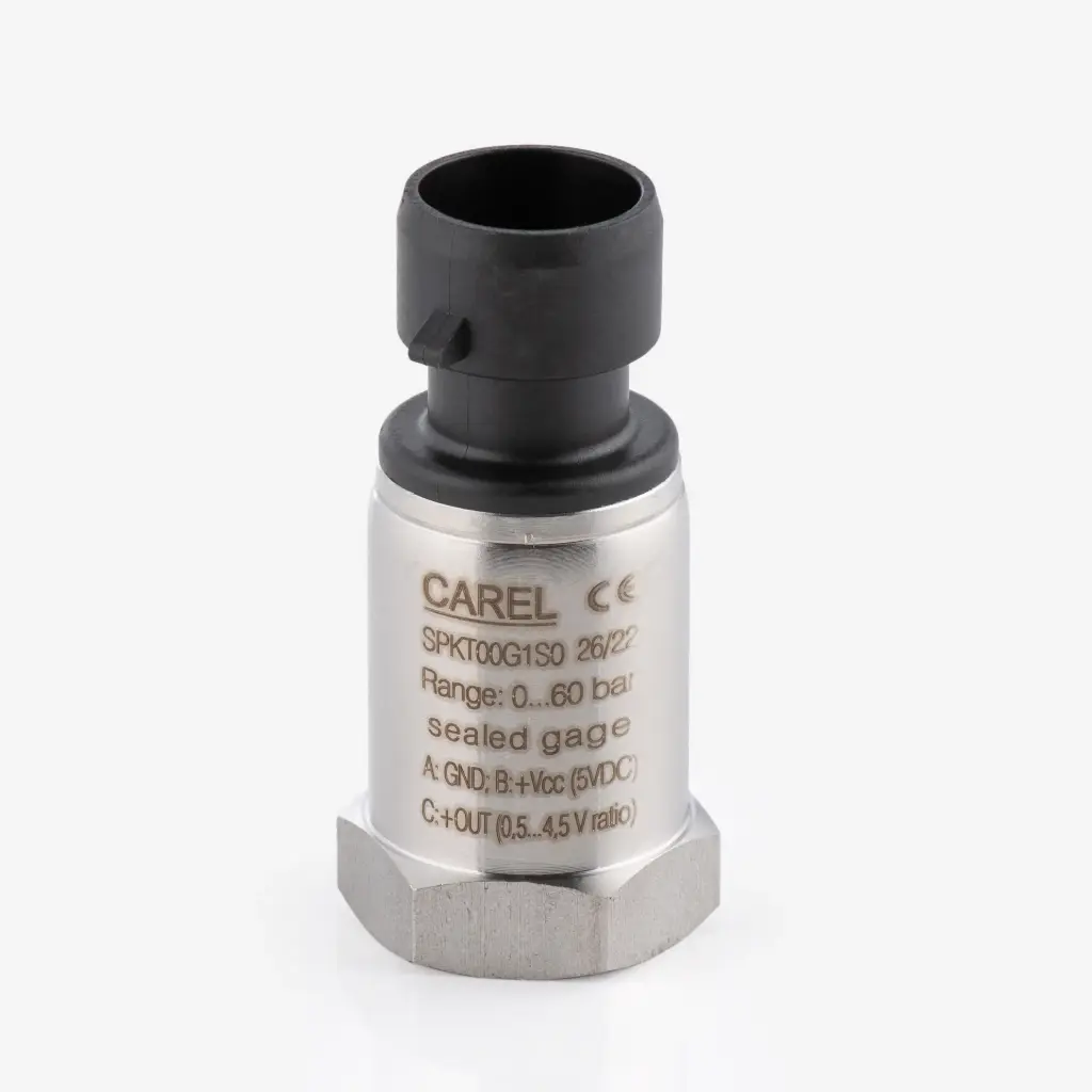 Pressure transducer 0-60bar Carel SPKT00G1S0, 0-5V 1/4" SAE-F