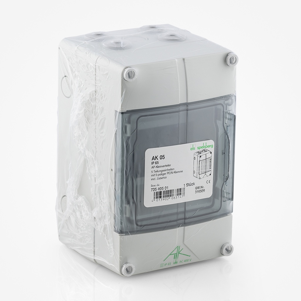 Cover for electric distributor   S3429605 AK05 1x5 mod.