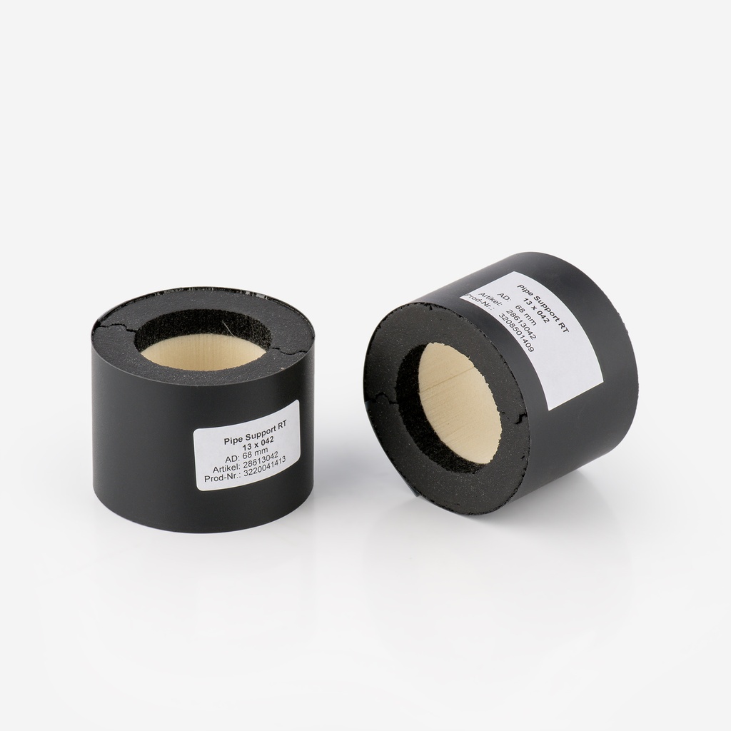 Insulated pipe support 13X42mm