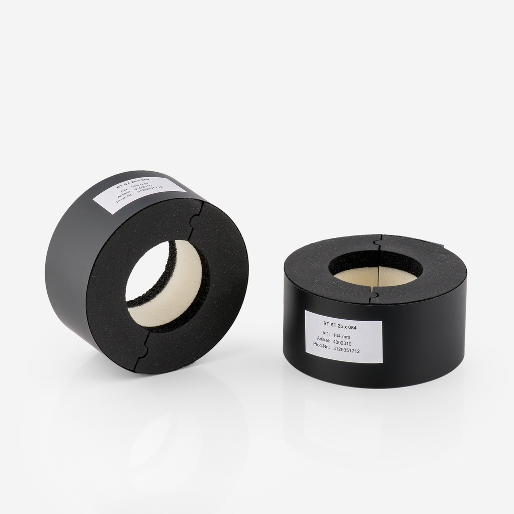 Insulated pipe support 25x54mm