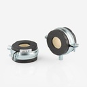 Refrigeration pipe clamp 19x42mm