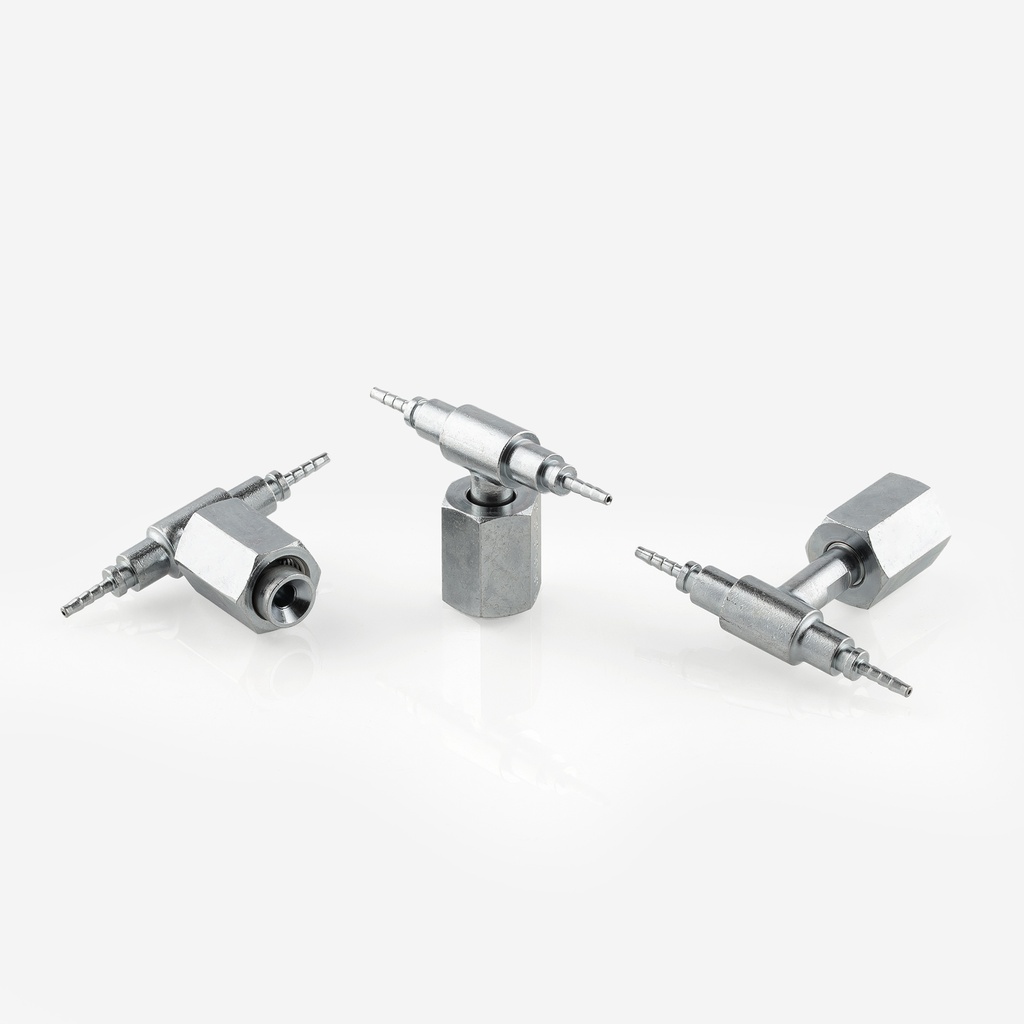 T-kappale laippamutterilla RF0013 1/4" (DN2)