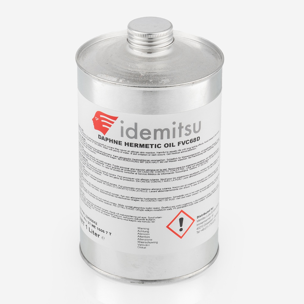 Öljy Idemitsu Daphne FVC68D PVE 1L (320HV 120Z5034) (Tecumseh)