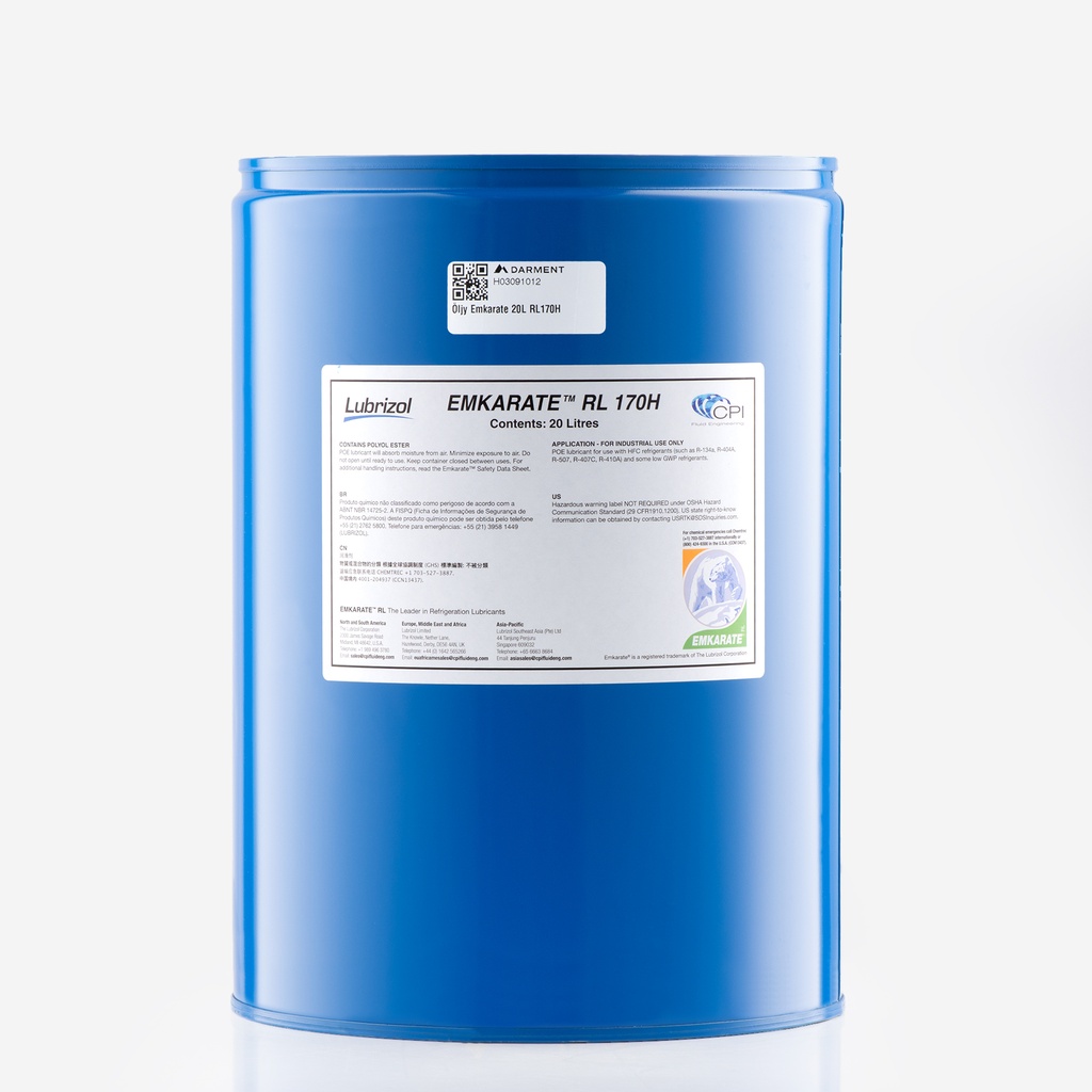 Öljy Emkarate 20L RL170H