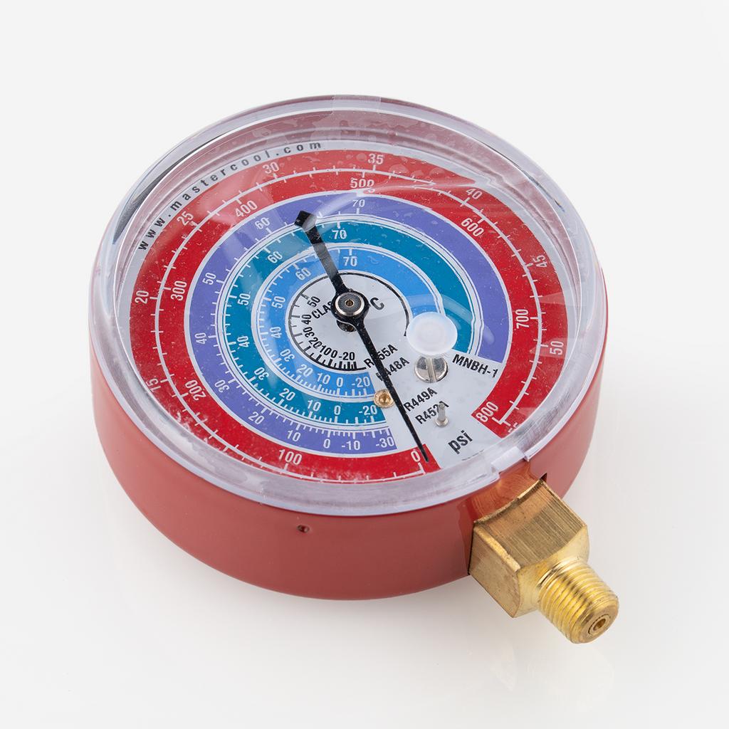 High pressure gauge Mastercool   R448A, R449A, R452A 1/8&#34; NPT | MNBH-1