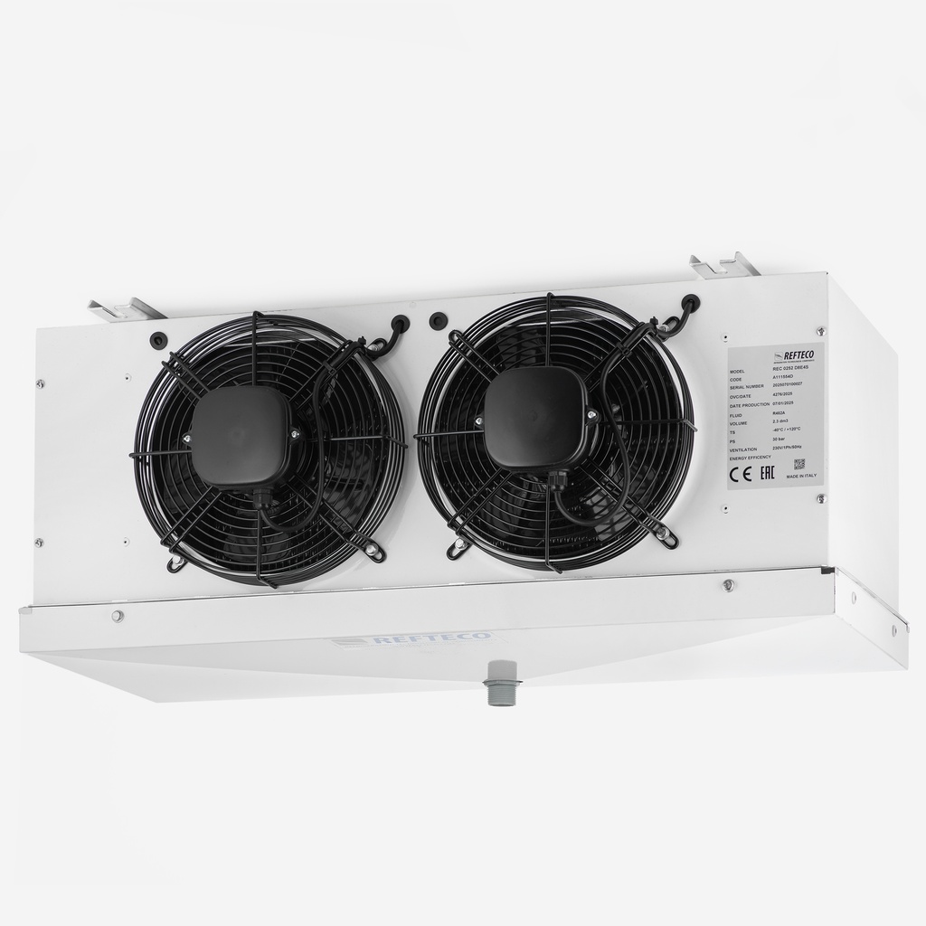 Evaporator Refteco sähkösul. REC 0252 D8E4S 1,9kW Dt 7K, R452A