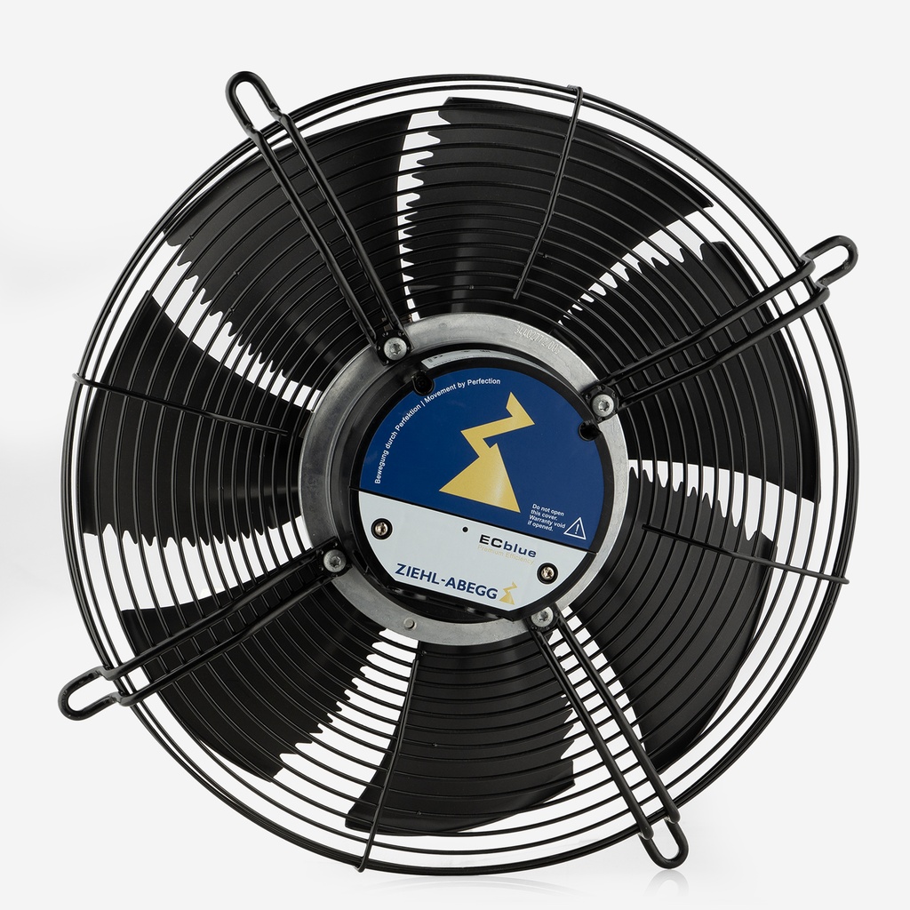 Fan motor 400mm EC 400V FN040-6IW.BD.A7P1_162115 Sucking