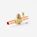 Ball Valve 5/8"-16mm ODS (Poly) 6570N/5A 50bar Access port 1/4"