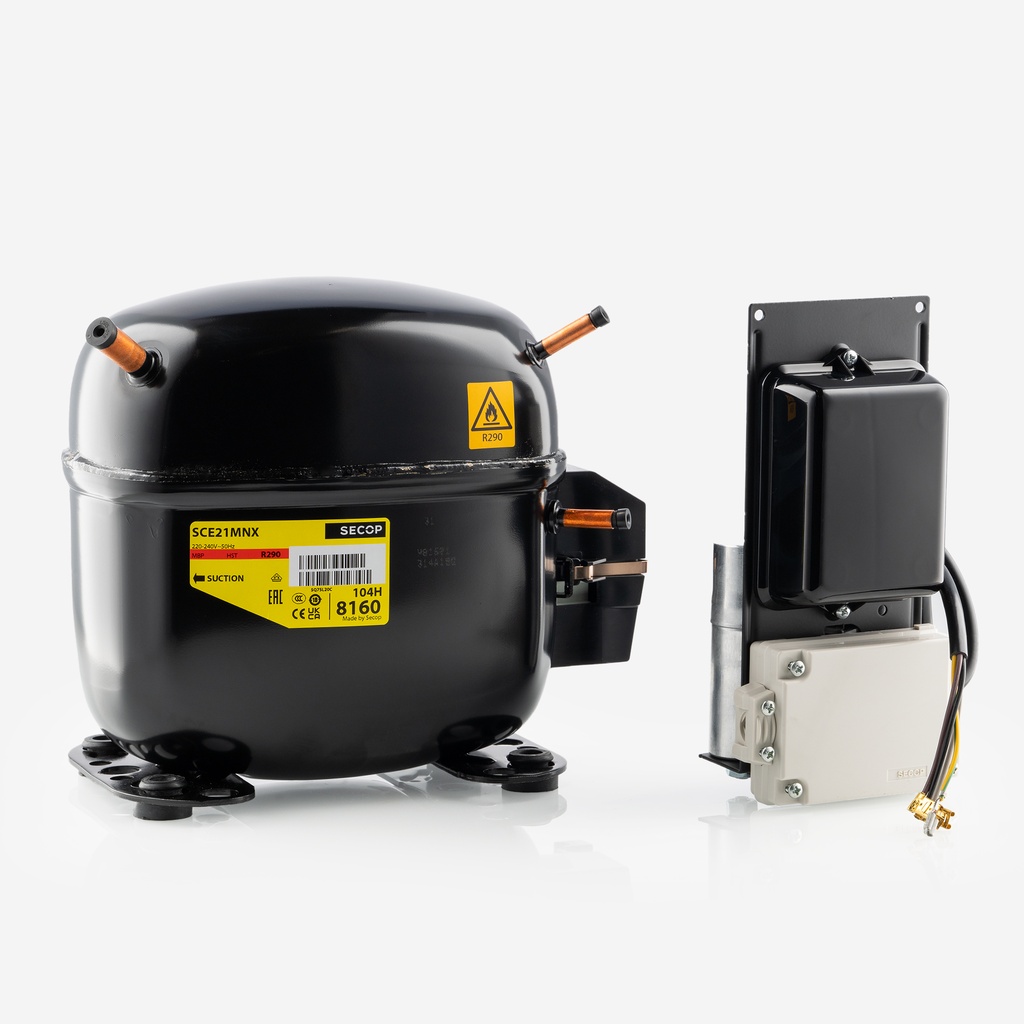 Compressor SCE21MNX 105H6174 20,95cm³ R290 MBP 230V 