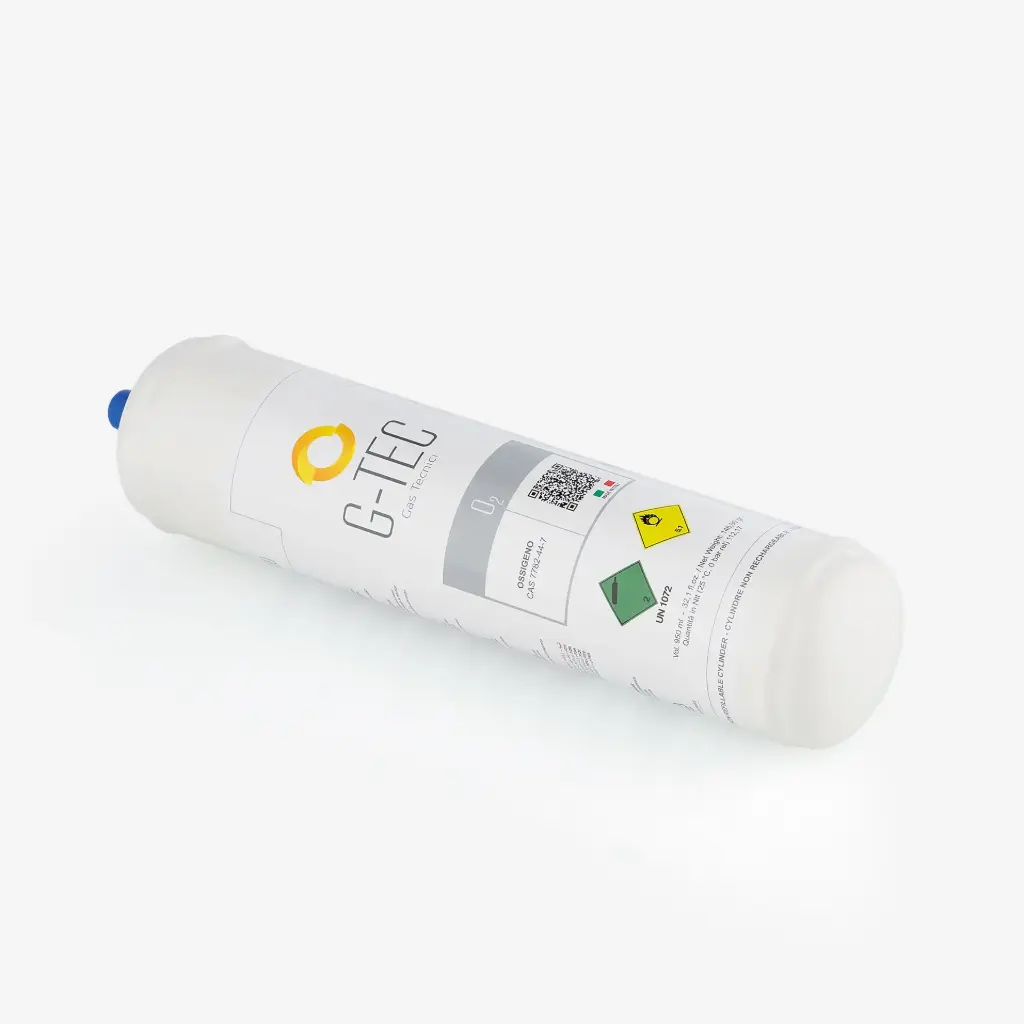 Oxygen Cylinder G-OXYGEN 0,95 lt / 0,112 mc (112 liters)