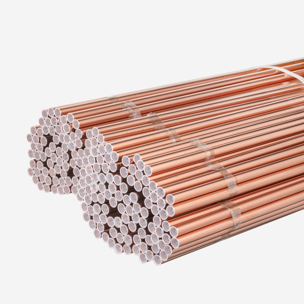 Copper Tube, 15mm x 1mm x 5m, Green Standard, Factory Second