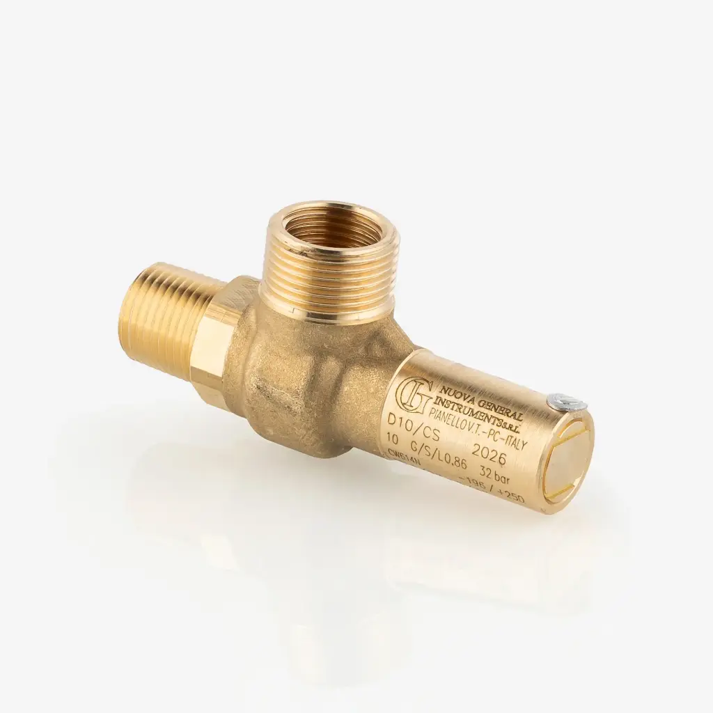 Varoventtiili D10/CS 1/2"NPT - 3/4"G 32bar