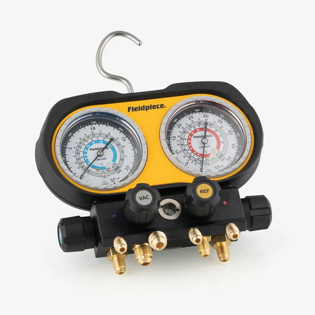 Analogue Manifold Fieldpiece, 4 Port, A3 (R290/R600/R1270/R600A), GS429C