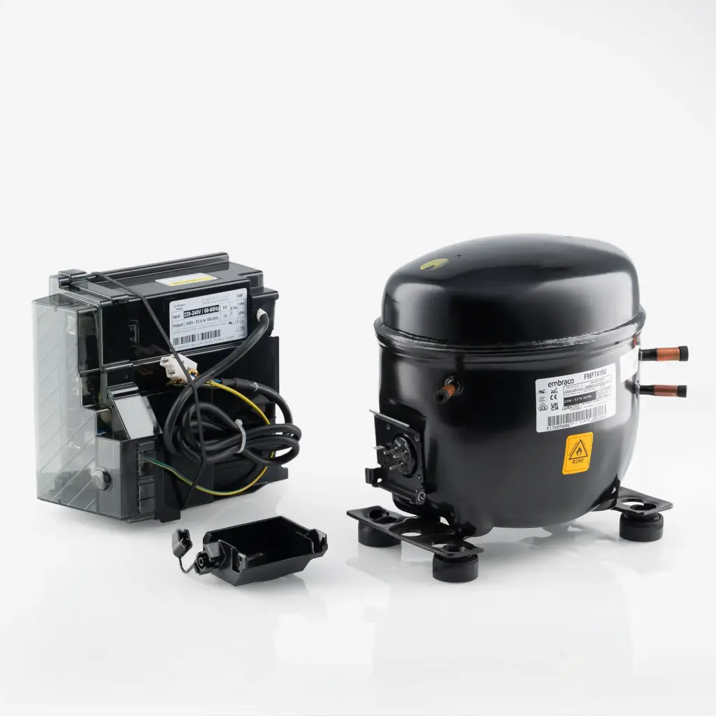 Compressor Embraco FMFT415U inverter compressor 	14.77cm³ R290 MBP, LBP 230V