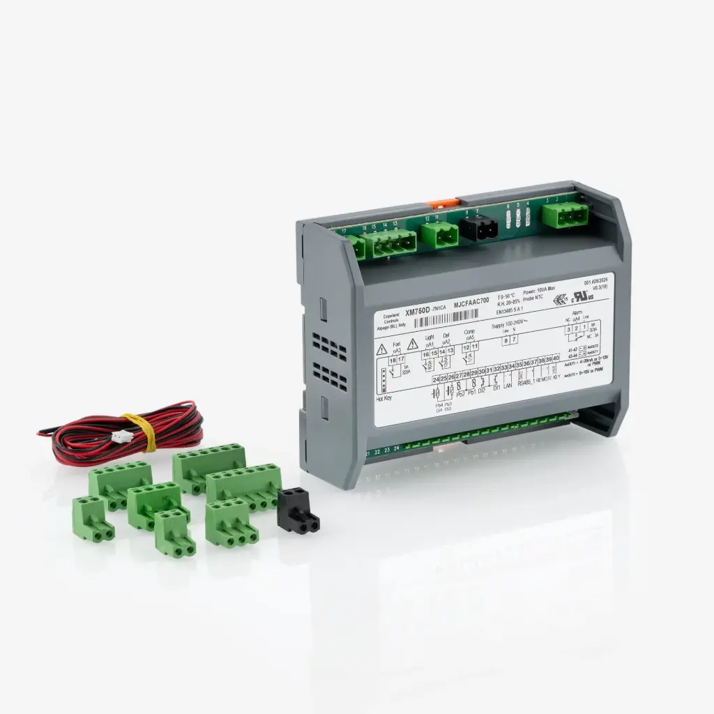 Höyrystinsäädin XM750D -7N1CA 16 IN+2AO 100/240V 335+KIT X0MJCFAAC700-S01