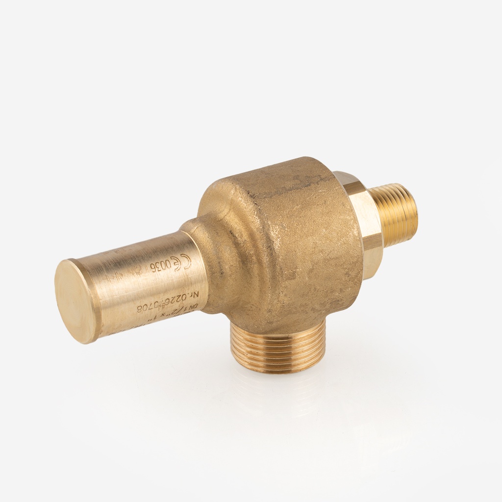 Varoventtiili E10/LS G.1/2" - 1" 80bar 
