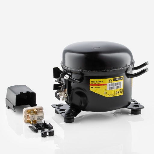 [A01011087] Compressor TLES8.7KK.3 102H4938 8,67cm³ R600a LBP 230V