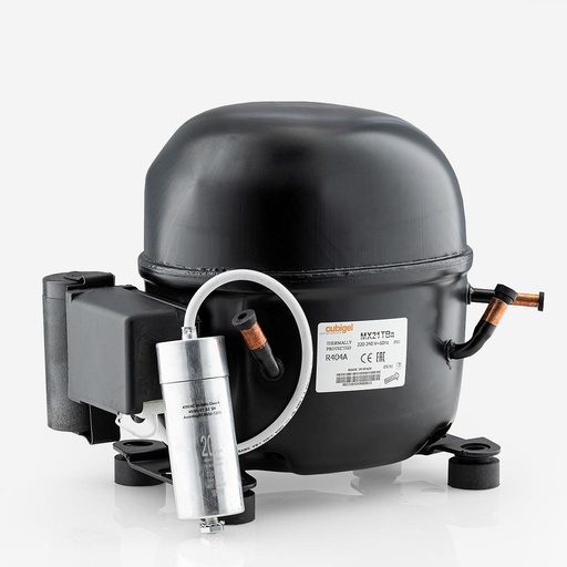 [A01041035] Compressor MX21TB 20,72cm³ R404A HMBP 230V 1HP