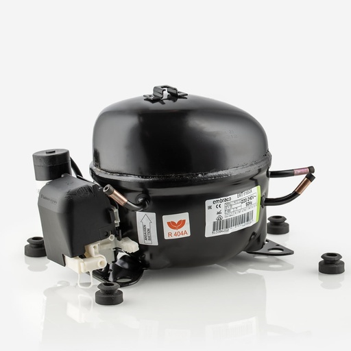 [A01051038] Kompressori EMT6165GK 5,19cm³ R404A MBP 230V 1/3 HP