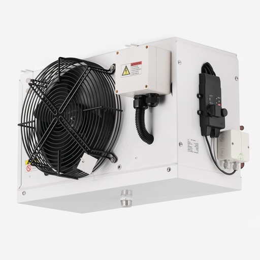 [C02021126] Evaporator CoolentLFJ1300DC EVD 1,30kW -25°C/dt7 R404A 6mm electric defrost