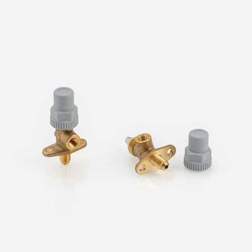 [D03031004] Sulkuventtiili kulmamalli 8320/21 1/4" SAE-M, 1/8" NPT-F 