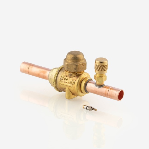 [D03031036] Ball valve ODS 10mm + schrader   6570/M10A