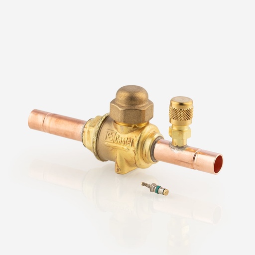 [D03031065] Palloventtiili 3/8"-ODS (Poly) 6570N/3A + 1/4" huolto yhde